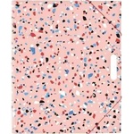 MFP Briefcase for drawings A4 Terrazzo pink