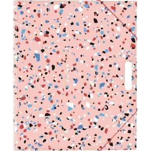 MFP Briefcase for drawings A4 Terrazzo pink
