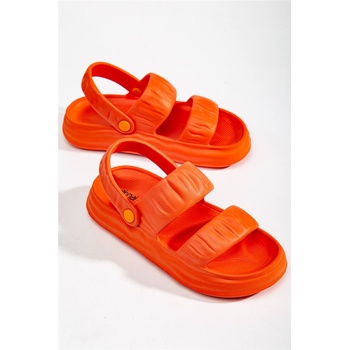 Moda Trend Дамски сандали - Оранжеви #367232 (367232_Оранжев)