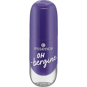 essence Gel Nail Colour бързосъхнещ лак за нокти с гланцов ефект 8 ml нюанс 65 Oh-bergine