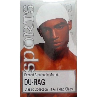 Durag Šátek White Bílá