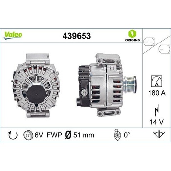 Generátor VALEO 439653