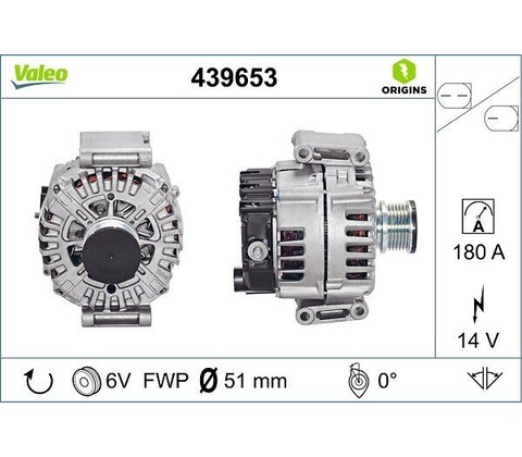 Generátor VALEO 439653