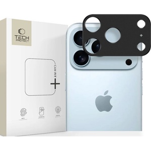 Tech-protect camalloy fit+ iphone 17 pro max черна защита на камерата (5906302331710)