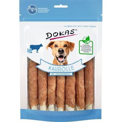 Dokas Tyčinky z hovězí kůže obalené krůtím 190 g