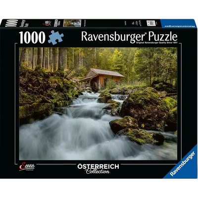 Ravensburger Пъзел Ravensburger от 1000 части - Мелницата до водопада (12000604)