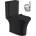 Inter Ceramic Моноблок ICC 7937S MATT BLACK, Inter Ceramic, седалка и капак, порцелан, черен мат, 83x65x37.5см (7937S MATT BLACK)