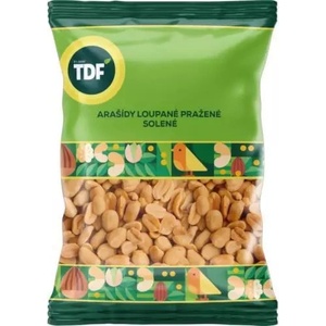 TDF печени солени фъстъци 80 г