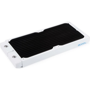 Alphacool Радиатор за охлаждане Alphacool NexXxoS ST30 Full Copper 280mm V. 2 White Special Edition, 316 x 144 x 30mm, бял (AC-1020232)