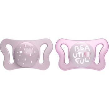Chicco Силиконови залъгалки Chicco - Physio Micro, 2 броя, 0-2 m, момиче, Асортимент (N0340)