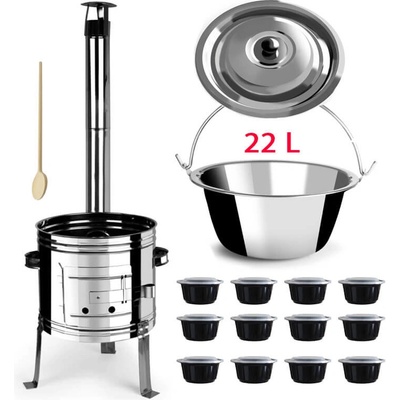 Green home kotlík na guláš nerez 22 l INOX – Zboží Dáma