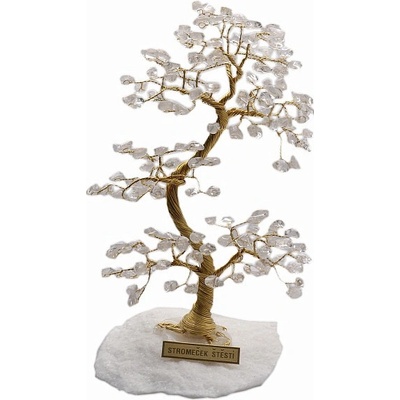 Nefertitis Stromeček štěstí křišťál A2 NF6394 - cca 17 cm