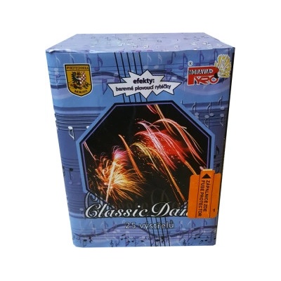 PyroMoravia Ohňostroj Classic Dance baterie 25 ran PM2331-J