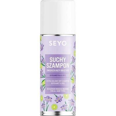 Natura Seyo Suchý šampón zväčšujúci objem vlasov Bergamot & Kosatec 200 ml