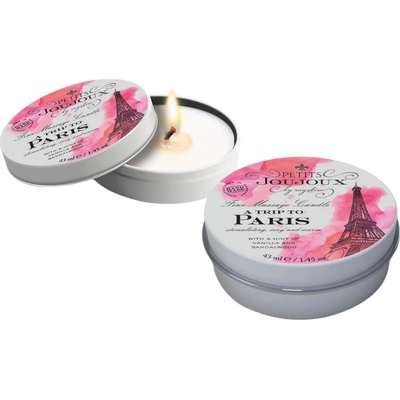 Petits Joujoux - масажна свещ - ванилия-сандалово дърво (43ml)