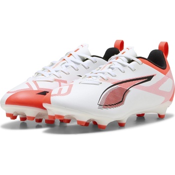 Image 1 of PUMA Футболни бутонки Puma Kids PUMA Ultra 5 Play Firm Ground Football Boots - White/Red