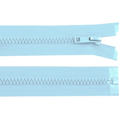 Kostěný zip No 5 délka 80 cm bundový Varianta: 183 modrá ledová, Balení: 1 ks
