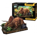 CubicFun 3D puzzle National Geographic: Triceratops 44 ks