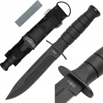 Taktický BSH ADVENTURE oceľ 440 hladký 14,70 cm s puzdrom