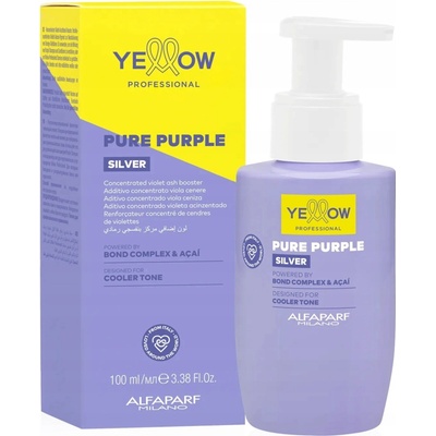 Yellow Profesionální stříbrný pigment pro neutralizaci oranžových/žlutých tónů, 100 ml