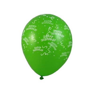 Wimex Nafukovací balónek HAPPY BIRTHDAY barevný mix Ø30cm `L`