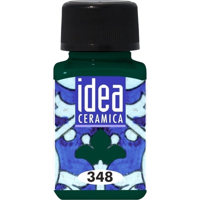 Maimeri Water-Based Cold Idea Боя за стъкло и порцелан Viridian 348 60 ml 1 бр (M4714348)