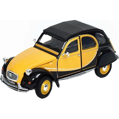 Welly Citroen 2CV 6 Charleston žlutá 1:24