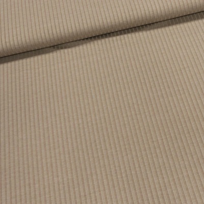 Směsový úplet hránkový STELA N6470, béžový, š.150cm (látka v metráži)