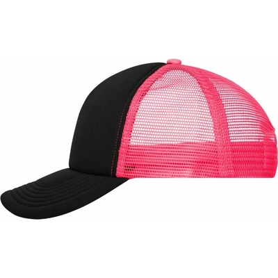 Myrtle Beach MB 70 5 panelová polyesterová sieťovaná 03.007 black/neon pink