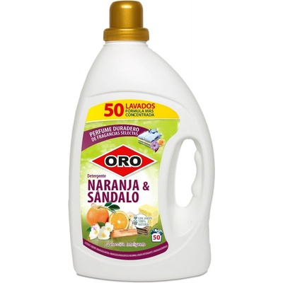 Oro prací gel s Marseillským mýdlem Orange Santal 50 PD 2,5 l