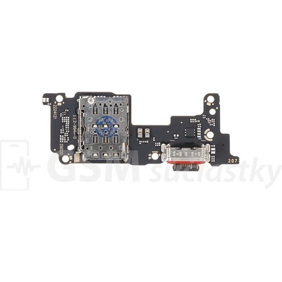 Doska nabíjania Xiaomi 12T, 12T Pro - nabíjací konektor, mikrofón