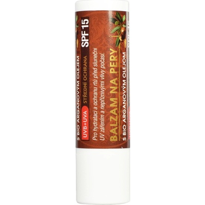 Vivaco Body Tip Balzam na pery s Bio arganovým olejom SPF 15 4,2 g