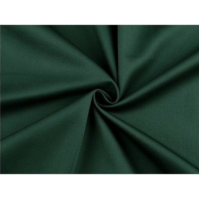 Prima-obchod Bavlněný satén hladký šíře 220 cm, barva 8 (vintage green) zelená tmavá