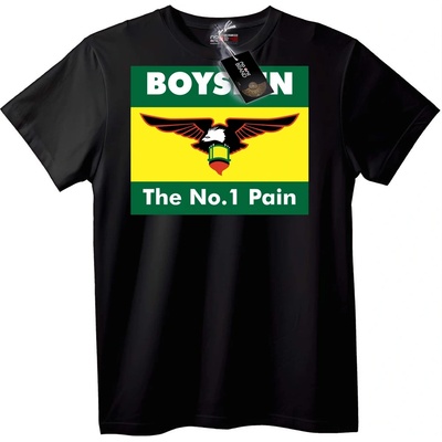 NOONEBRAND Тениска Boysen №1 Болка - XS, Black
