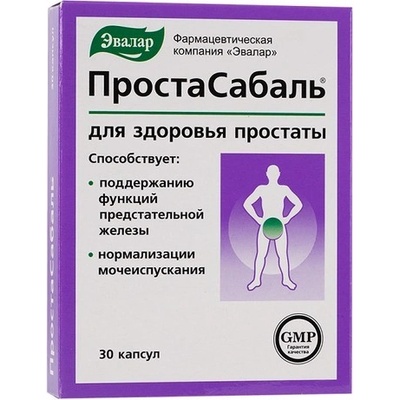Evalar PROSTASABAL podpora prostaty 30 tabliet x 0,2 g