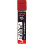  Графити Rotring Super Fine 2B 0.5 mm 24 броя (2B 0)