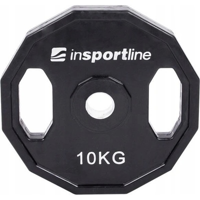 inSPORTline Ruberton Pogumovaný kotúč 10 kg 30 mm