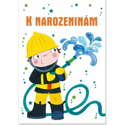 Ditipo Hrací blahopřání - Hasičská, Míša Růžičková - c002401