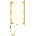 Mexen Mars 700x500 mm 300W gold (W110-0700-500-2300-50)