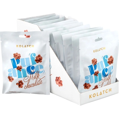 Kolatch Pufance BIO mliečna čokoláda 33 g