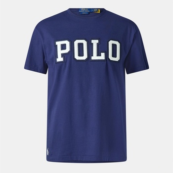 Ralph Lauren Тениска Polo Ralph Lauren Classic Fit Logo Jersey T-Shirt - Newport Navy
