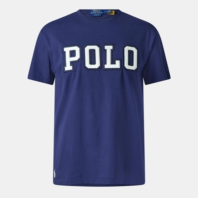 Ralph Lauren Тениска Polo Ralph Lauren Classic Fit Logo Jersey T-Shirt - Newport Navy