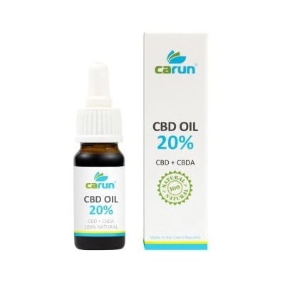 Carun CBD + CBDA konopný olej 20% 10 ml
