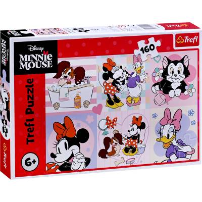 Trefl Пъзел Trefl от 160 части - Цветният ден на Мини (15426)