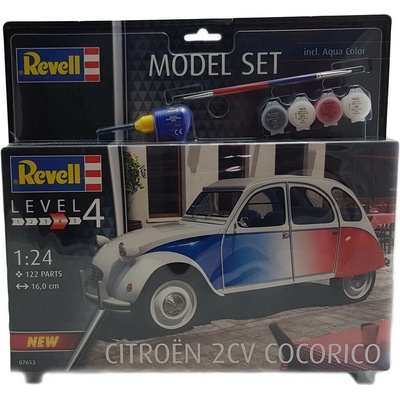Revell Model Set auto 67653 Citroen 2 CV Coccoric 1:24