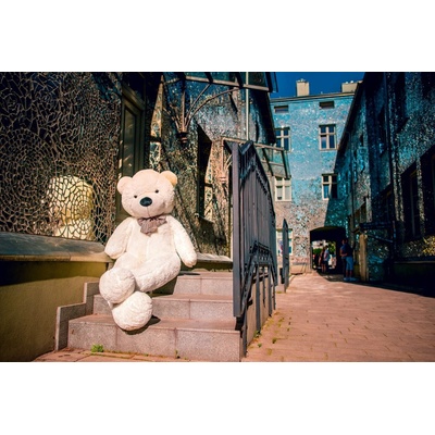 Veľký Medveď XXL TimiToy biely classic 220 cm