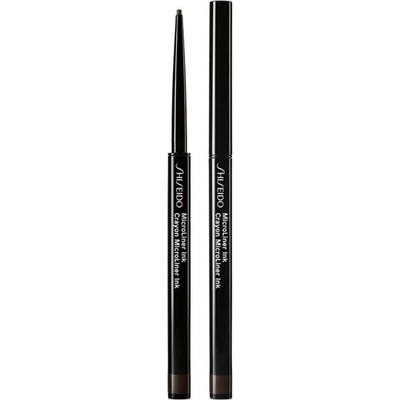 Shiseido MicroLiner Ink očné linky Antimónový prášok Hnedá 0,08 g