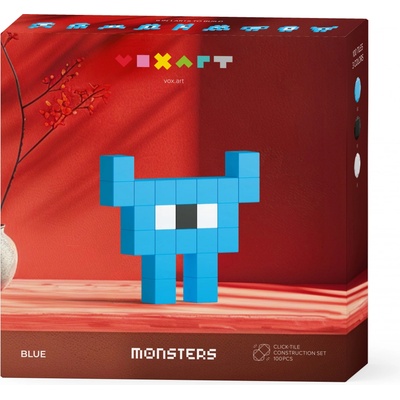 Pixio Voxart - Monsters - Blue, Smart Pixel