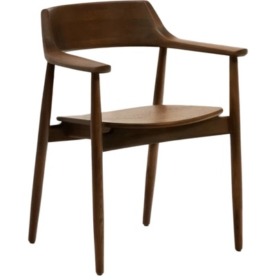 Kave Home Fondes hnědá dubová