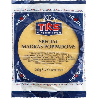 TRS Indická placka Pappadoms Madras 200 g